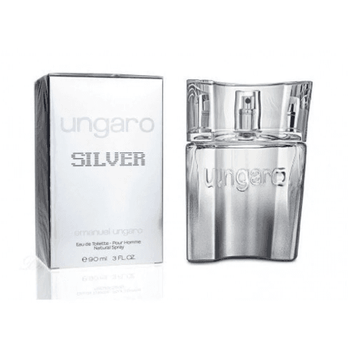 Emanuel Ungaro عطر انغارو سلفر الرجالي او دو تواليت 90 مل